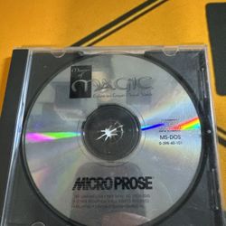 Master of Magic  PC 3.5" 1994 MicroProse vintage medieval Game Disc Only