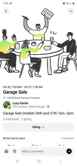 Garage Sale