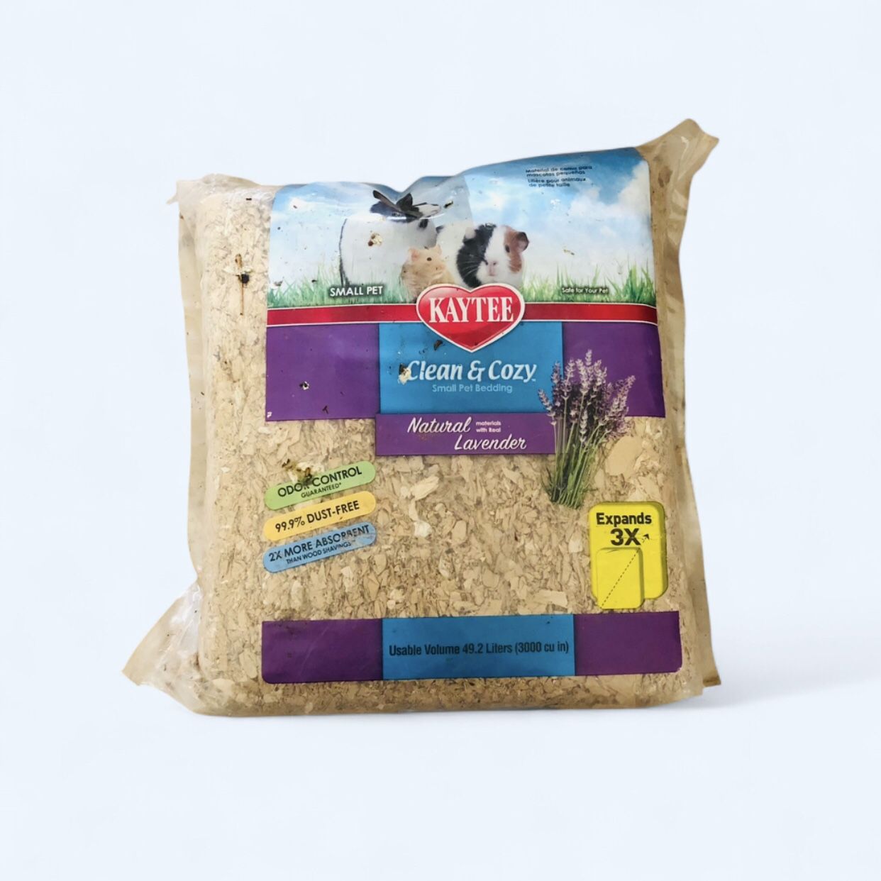 Kaytee Clean & Cozy Natural Small Pet Bedding with Lavender. 10% Off