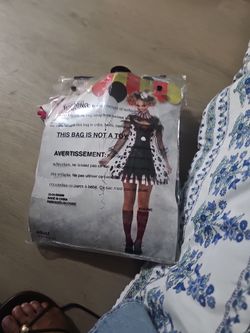 Adult Women's Clown Halloween Costume