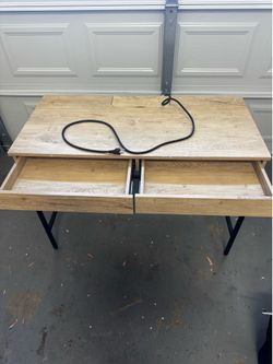 Electrical computer desk