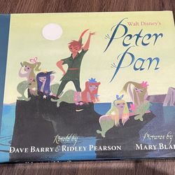 Walt Disney’s Peter Pan by Dave Barry. First Edition 