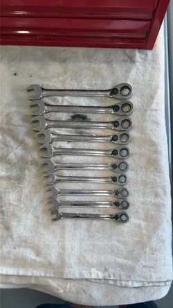 Blue point metric ratchet wrench set