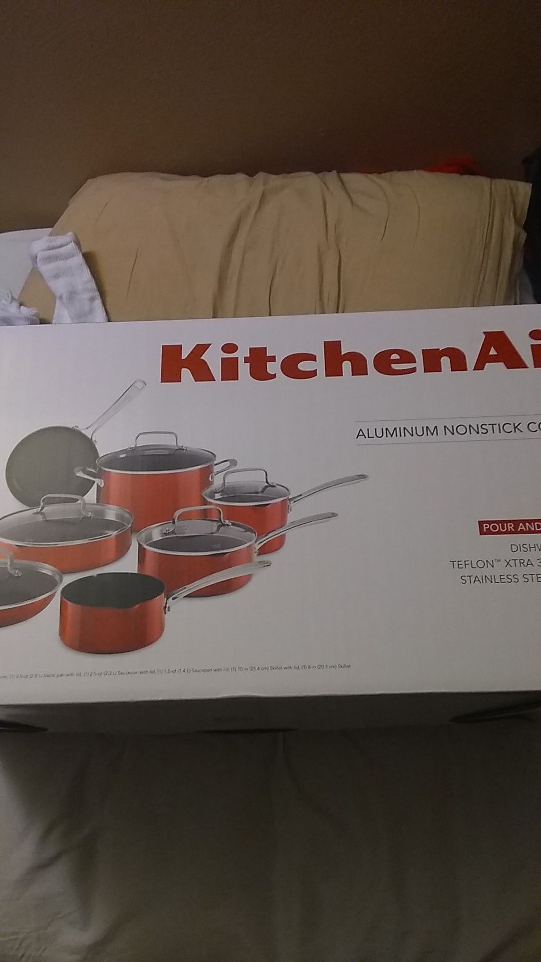 Kitchen aid nonstick cookware