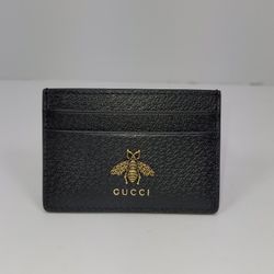 Gucci Animalier Leather Card Wallet - A Must Have 