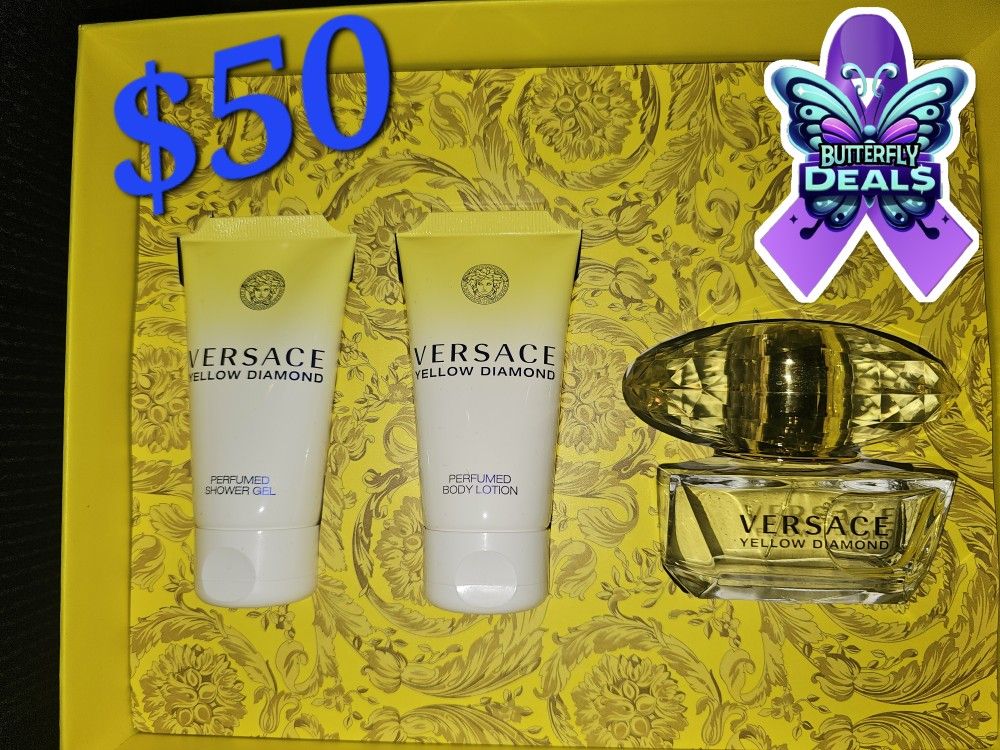 Versace Yellow Diamond Gift Set $50