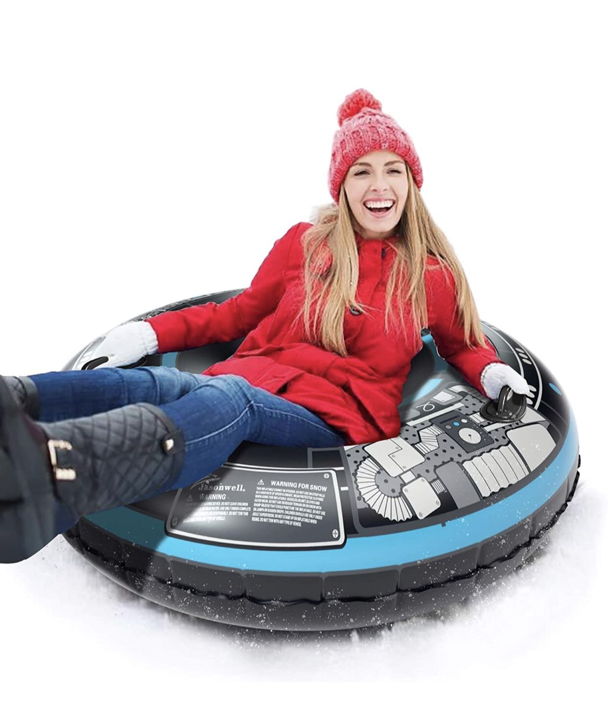 Snow Tube Winter Outdoor Toys for Kids and Adults