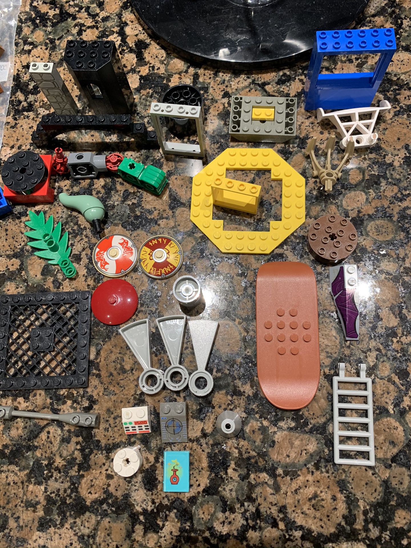 Two Pounds Lego Lot #19 Miscellaneous Lego Pieces (Authentic Lego, sorted and washed)