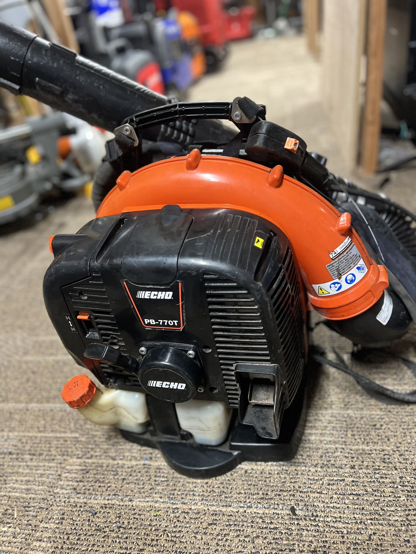 Echo Pb-770t Backpack Leaf Blower 197064