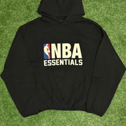 Black NBA Essentials Hoodie