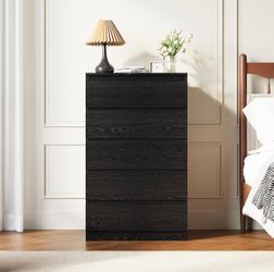 Brand New 5 Drawer Wood Dresser - 2 available