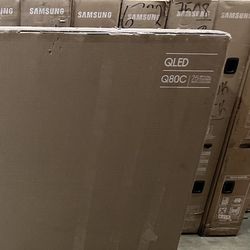 SAMSUNG 75-Inch Class QLED 4K Q80C Series Quantum HDR+, Dolby Atmos Object Tracking Sound Lite, Direct Full Array, Q-Symphony 3.0, Gaming Hub, Smart T