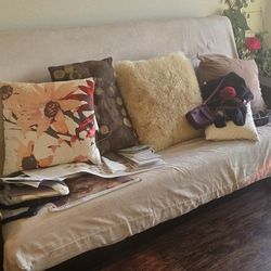 FULL SIZE FUTON FRAME AND mattress 