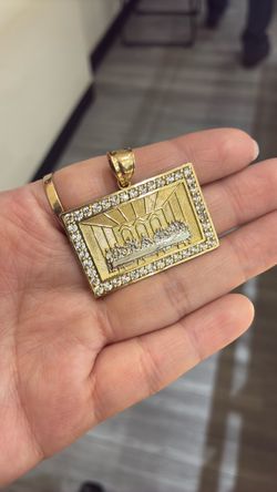 14 k gold Última cena