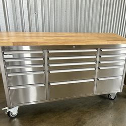 New Stainless Steel Heavy Duty Tool Box Tool Chest Nordsteel