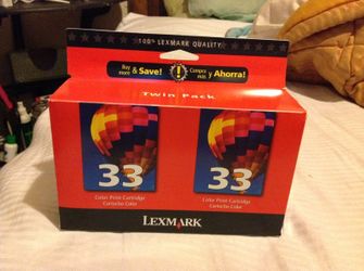 Lexmark 33 twin cartridge