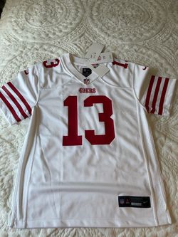 49ers youth jersey size medium 10-12