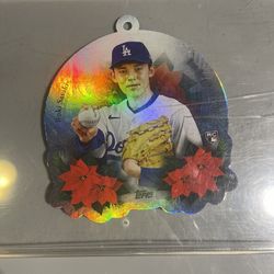 Topps Sasaki Ornament Card 