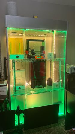 3D carbon filter cabinet
