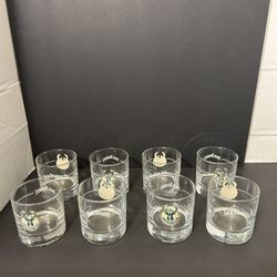 Jack Daniel’s Set of 8 Milwaukee Bucks 3.25”Glasses