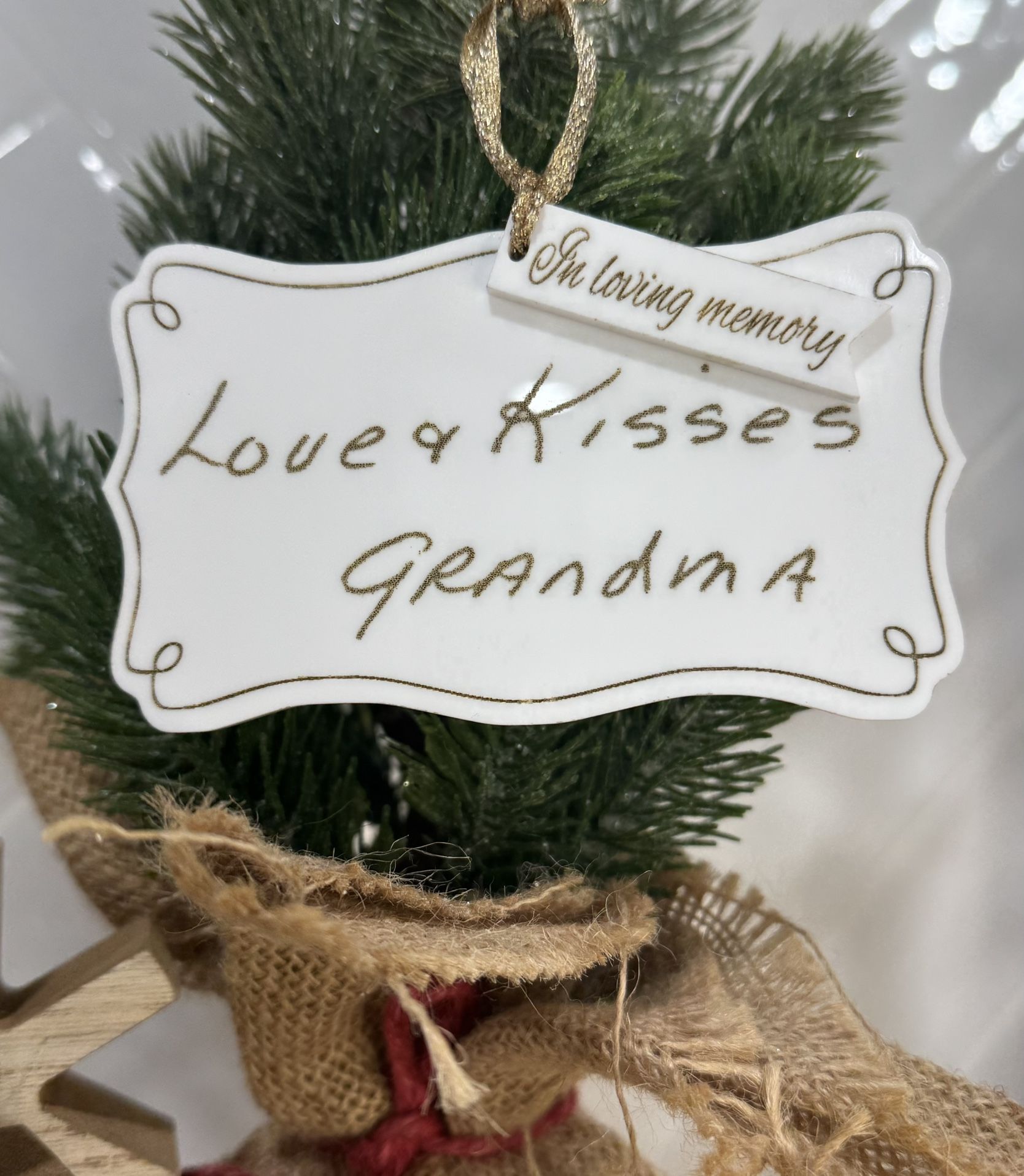 Personalized Keepsake Ornament 
