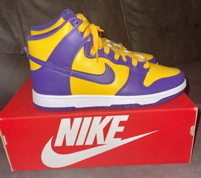 Nike Dunk High Lakers