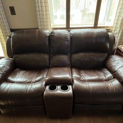 Leather Recliner Loveseat And Recliner Chair