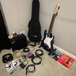 Fender Stratocaster/amp full setup
