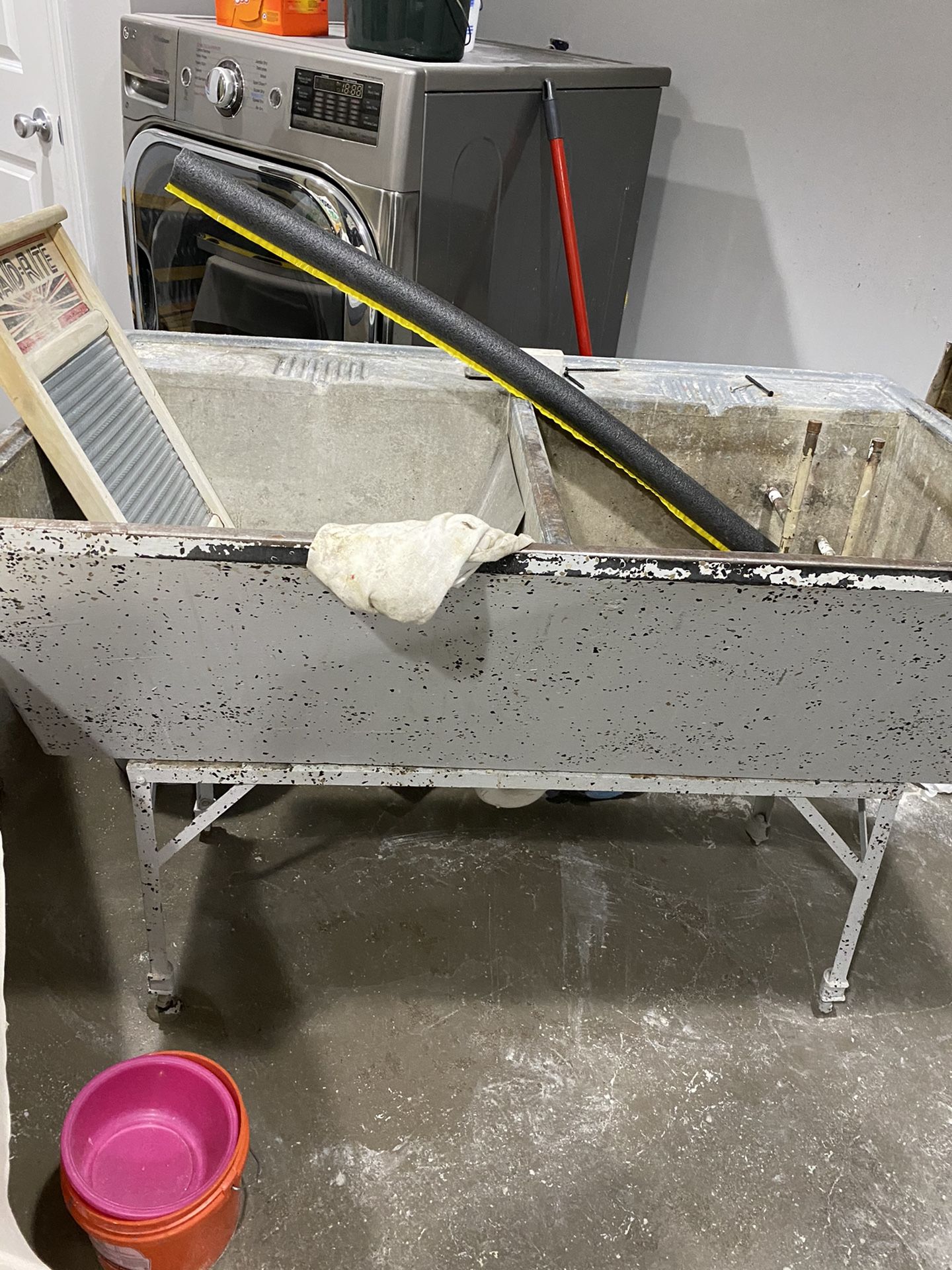 Free. Concrete sink