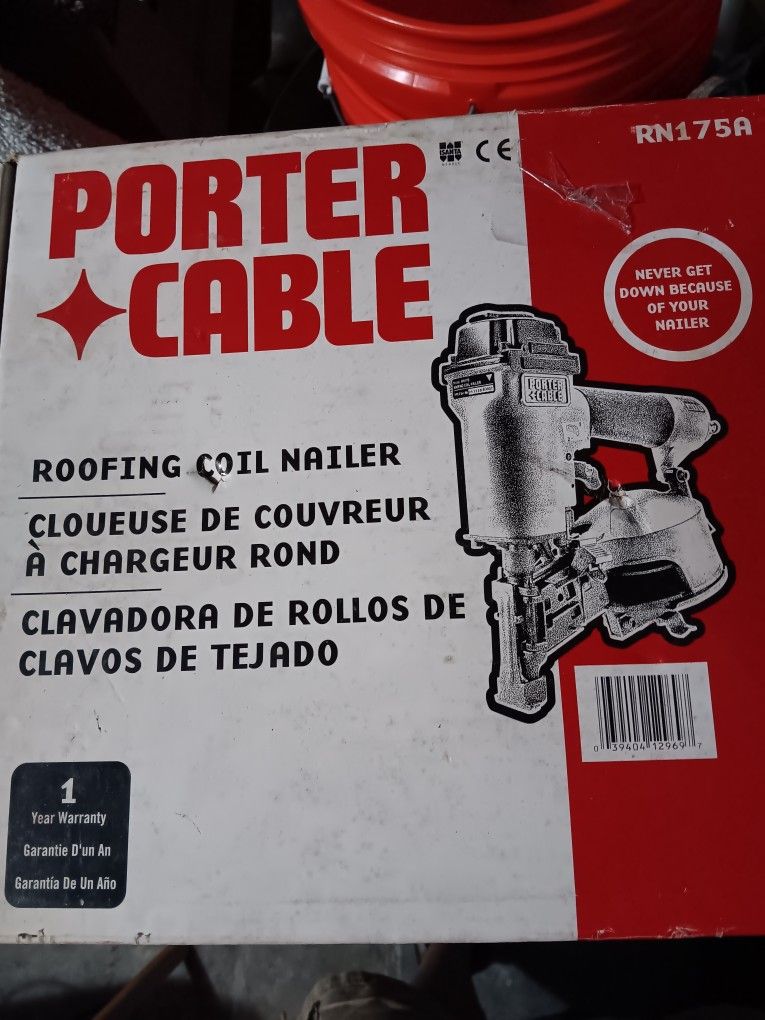 Portal Cable Roofing Coil Nailer RN175A With Nails