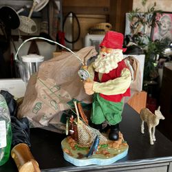 Fishing Santa