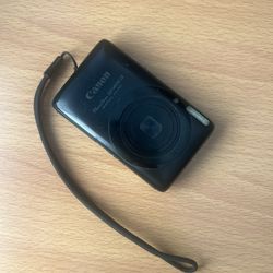 Canon Powershot SD1400 IS Digital Elph Black Camera