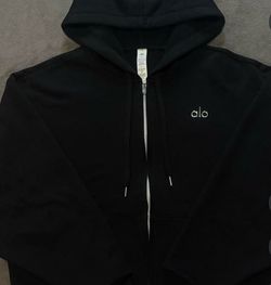 alo black hoodie