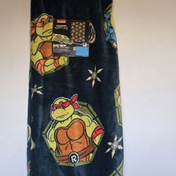 🐢 Ninja Turtles Throw Blanket 🐢