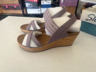 Lilac dress sandals