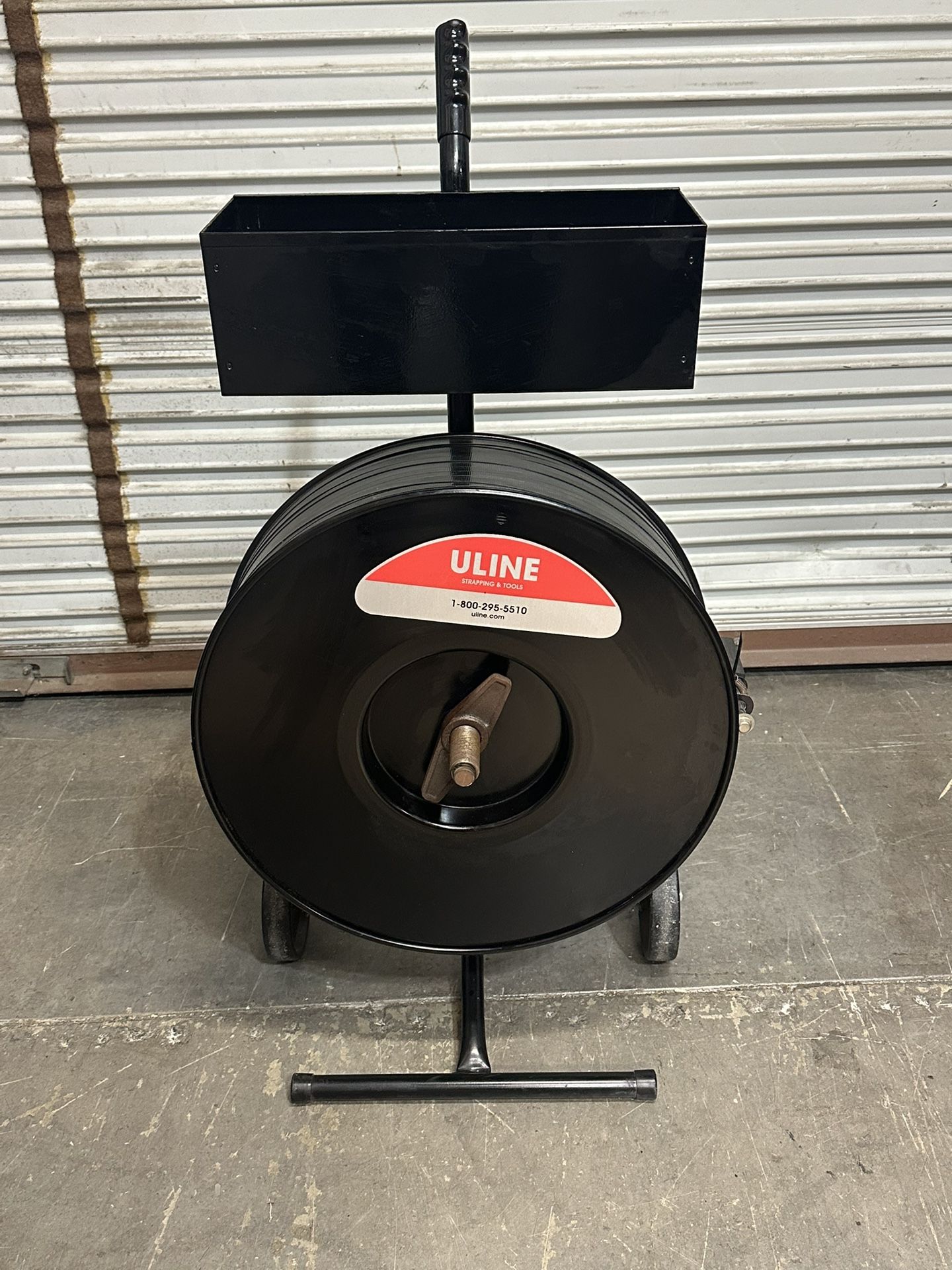 Uline Strapping Cart Complete As pictured Shows