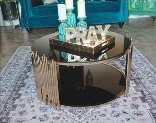 Luxury glass Coffe table