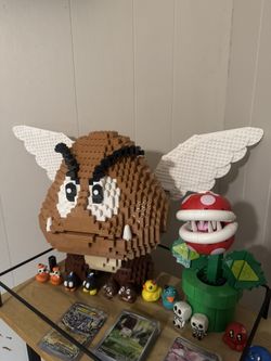Lego Goomba and Piranha Plant
