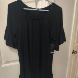 Black Shirt Ana NWT (L)