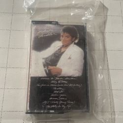 Michael Jackson – Thriller Cassette Tape SEALED  Press