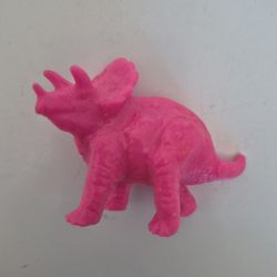 Dinosaur In My Pocket Triceratops Hardees Kids Meal Toy (1993)