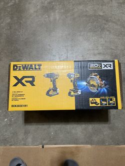 DEWALT 20v Max Lithium-ion 3-tool combo kit with 5.0Ah battery 1.7Ah battery and charger