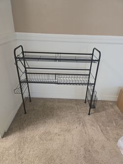 Over sink dish rack
