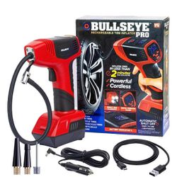 Bullseye Pro Rechargeable Tire Inflator