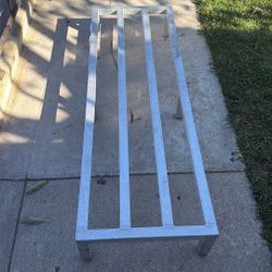 Aluminum shelves