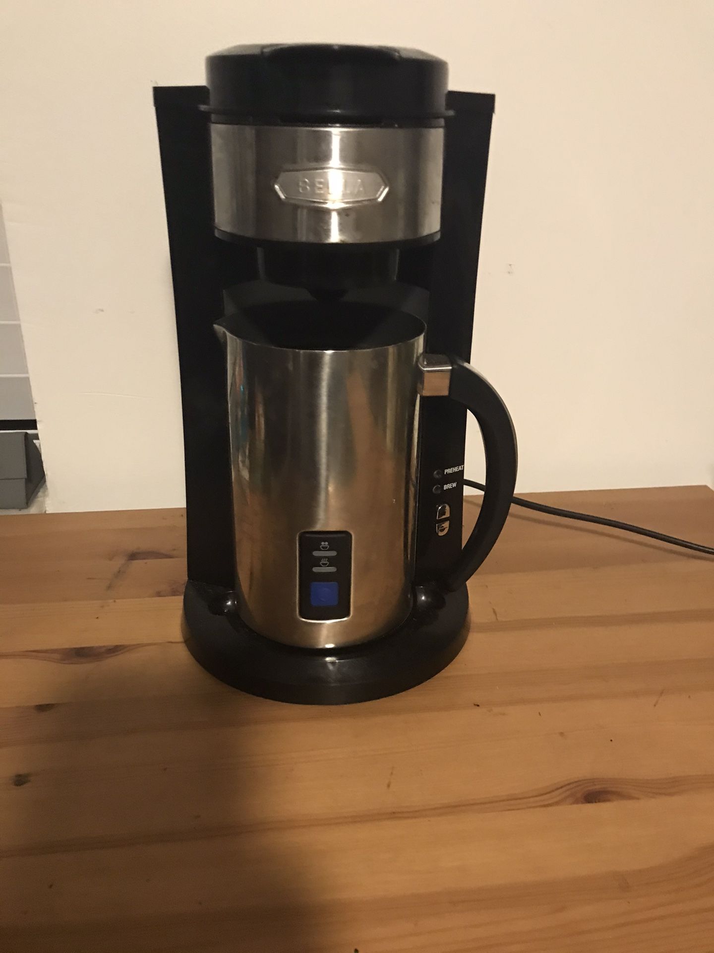 Bella coffee machine