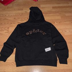 Black VVS Sp5der hoodie 