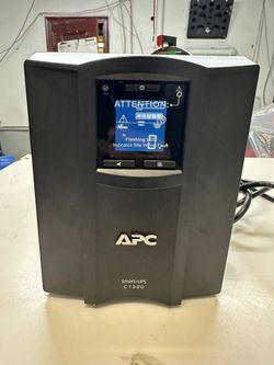 APC BY SCHNEIDER ELECTRIC Smart UPS: Single Phase, 1.44 kVA Power Rating, 120 V Input, 120 V Output