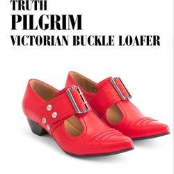 John Fluevog: Pilgrim Victorian Buckle Loafer