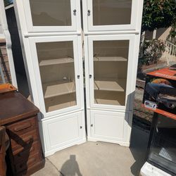 Wall units with shelves